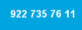 922 735 76 11